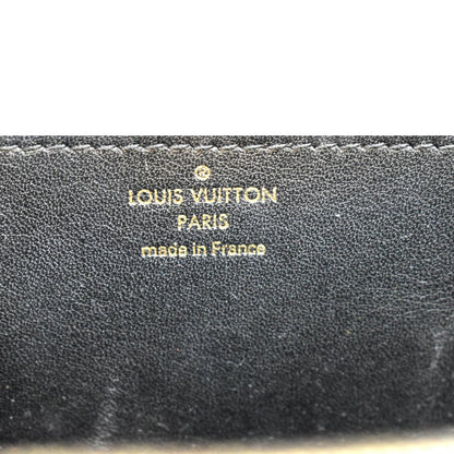 LOUIS VUITTON Vivienne NM Grained Calfskin Leather Shoulder Bag Black