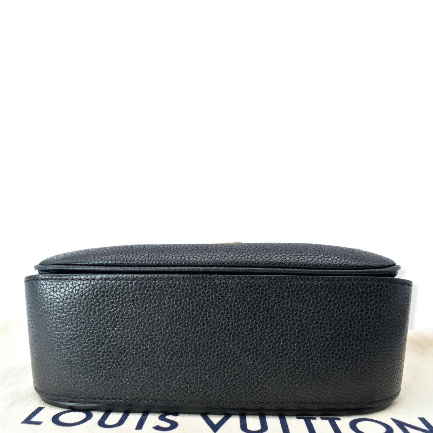 LOUIS VUITTON Vivienne NM Grained Calfskin Leather Shoulder Bag Black