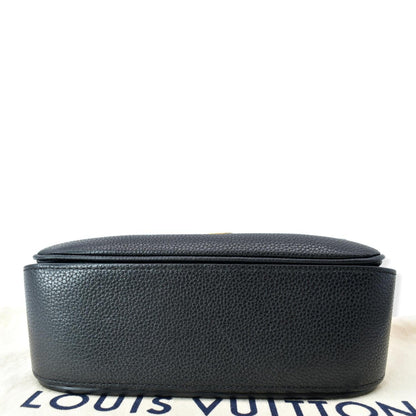 LOUIS VUITTON Vivienne NM Grained Calfskin Leather Shoulder Bag Black