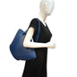 LOUIS VUITTON Saint Jacques Epi Leather Shoulder Bag Blue
