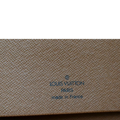 LOUIS VUITTON Rabat Pochette Monogram Canvas Clutch Bag Brown