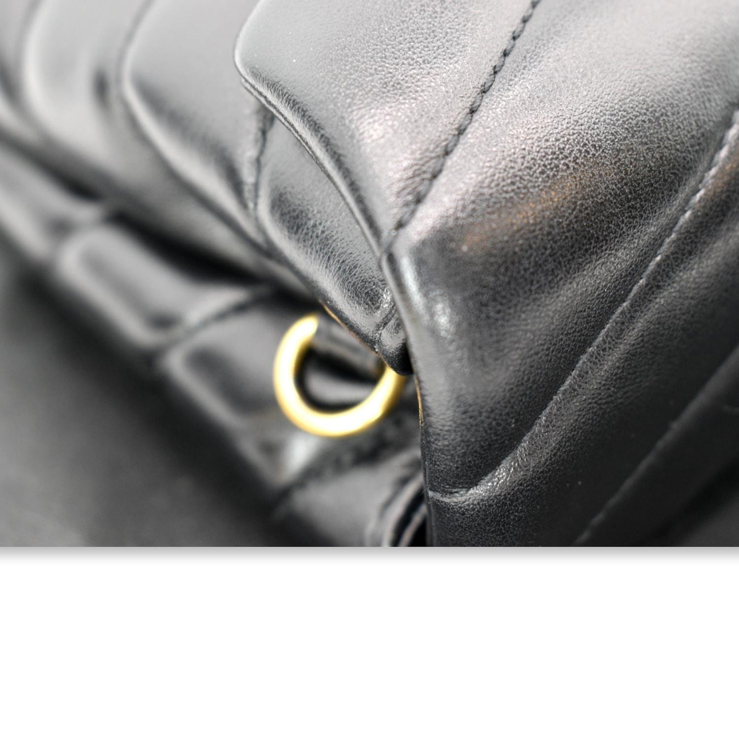 YVES SAINT LAURENT Small Loulou Matelasse Leather Shoulder Bag Black