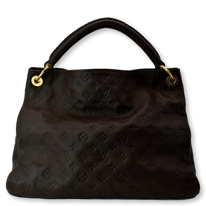 LOUIS VUITTON Artsy MM Empreinte Leather Shoulder Bag Ombre