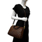 LOUIS VUITTON Speedy 25 Bandouliere Damier Ebene Shoulder Bag Brown
