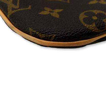 LOUIS VUITTON  Bosphore Pochette Monogram Canvas Shoulder Bag Brown