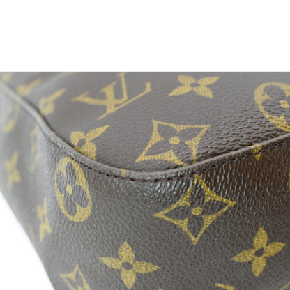 LOUIS VUITTON Looping GM Monogram Canvas Shoulder Bag Brown