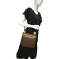 LOUIS VUITTON Bosphore Pochette Monogram Canvas Shoulder Bag Brown