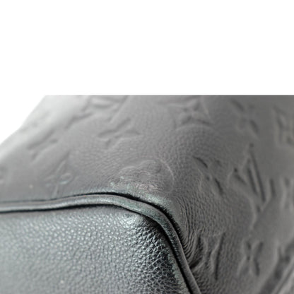 LOUIS VUITTON Speedy Bandouliere 25 Empreinte Leather  Shoulder Bag Black