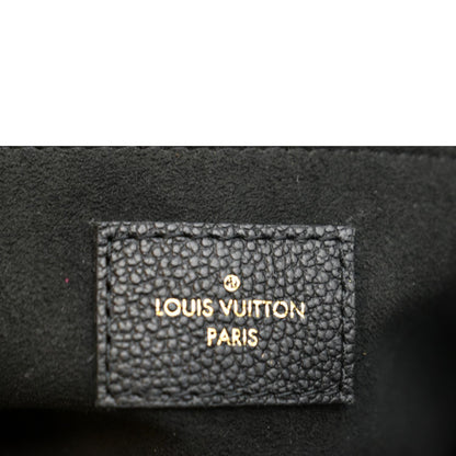 LOUIS VUITTON Vavin PM Monogram Empreinte Leather Shoulder Bag Black