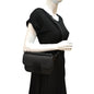 LOUIS VUITTON S-Lock Sling Monogram Leather Shoulder Bag Black