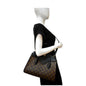 LOUIS VUITTON Florine Monogram Canvas Shoulder Bag Black