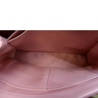 LOUIS VUITTON Lockme II Calfskin Leather Shoulder Bag Pink