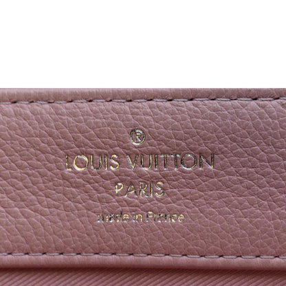 LOUIS VUITTON Lockme II Calfskin Leather Shoulder Bag Pink