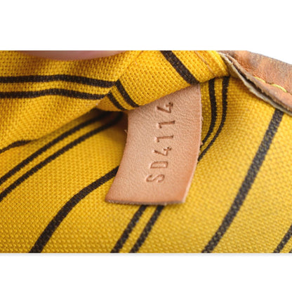 LOUIS VUITTON Neverfull MM Monogram Canvas Shoulder Bag Brown