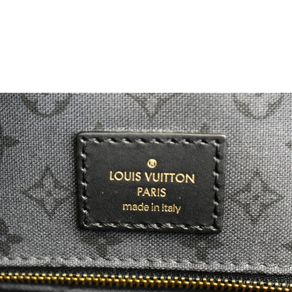 LOUIS VUITTON Onthego GM Crafty Monogram Giant Canvas Shoulder Bag Red
