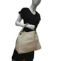 LOUIS VUITTON Artsy MM Empreinte Leather Shoulder Bag Cream