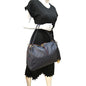 LOUIS VUITTON Ponthieu MM Monogram Empreinte Leather Shoulder Bag Navy Blue