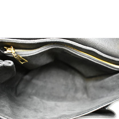 LOUIS VUITTON Vavin PM Monogram Empreinte Shoulder Bag Black