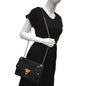 LOUIS VUITTON Vavin PM Monogram Empreinte Shoulder Bag Black