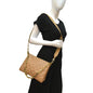 LOUIS VUITTON Coussin PM Monogram Embossed Shoulder Bag Camel