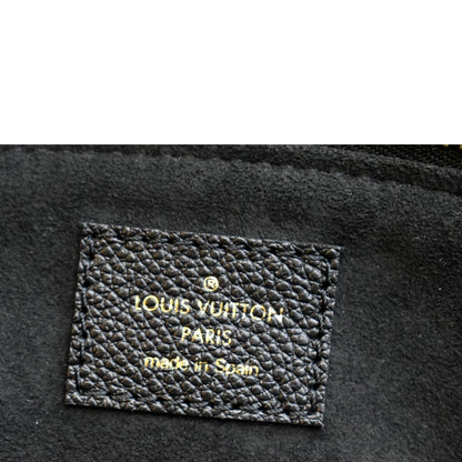 LOUIS VUITTON Petit Palais Embossed Leather Shoulder Bag Bicolor
