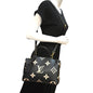 LOUIS VUITTON Petit Palais Embossed Leather Shoulder Bag Bicolor