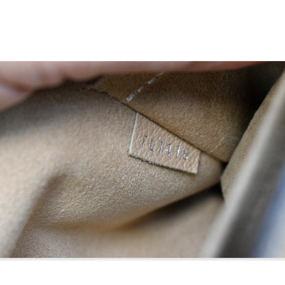 LOUIS VUITTON Mylockme Chain Calf Leather Chain Shoulder Bag Taupe