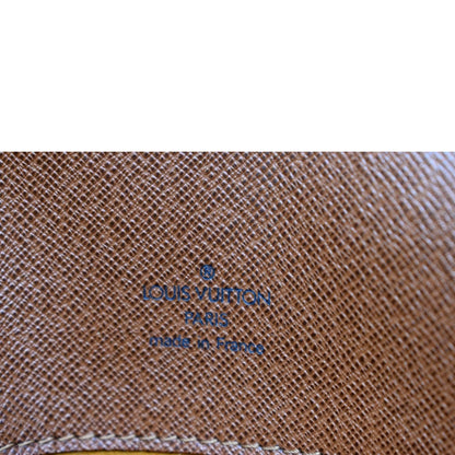LOUIS VUITTON Musette Tango Monogram Canvas Shoulder Bag Brown