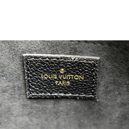 LOUIS VUITTON Multi Pochette Accessoires Monogram Empreinte Shoulder Bag Black
