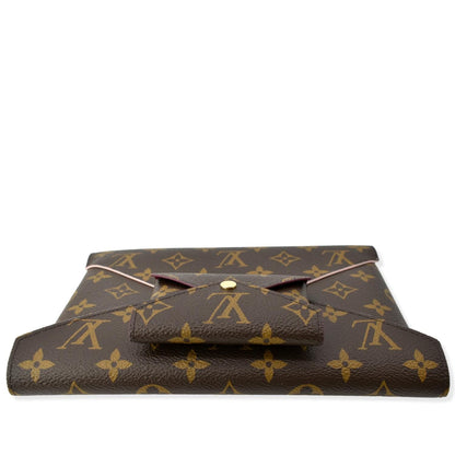 LOUIS VUITTON Kirigami Pochette Large/Small Monogram Canvas Clutch Brown