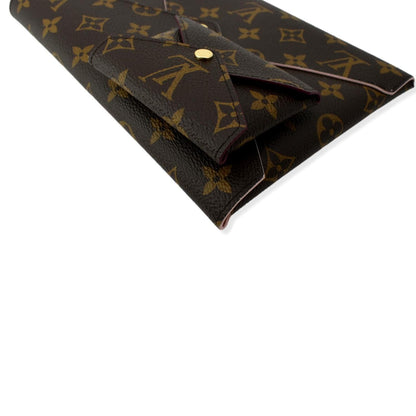 LOUIS VUITTON Kirigami Pochette Large/Small Monogram Canvas Clutch Brown