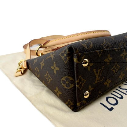 LOUIS VUITTON V Tote BB Monogram Canvas Shoulder Bag Rose Poudre