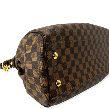 LOUIS VUITTON Trevi GM Damier Ebene 2way Shoulder Bag Brown