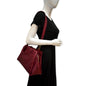 LOUIS VUITTON Vosges MM Empreinte Leather Shoulder Bag Raisin - 10% OFF