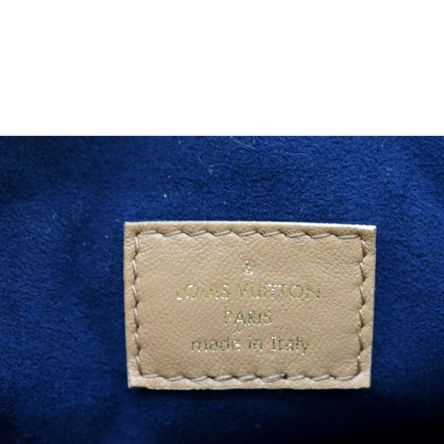 LOUIS VUITTON Coussin PM Monogram Embossed Shoulder Bag Camel
