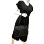 LOUIS VUITTON Voltaire Epi Leather Shoulder Bag Black