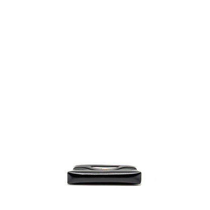 Chanel 24c Mini 31 Clutch With Chain Shiny Calfskin Black L (Microchip)