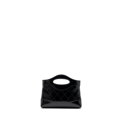 Chanel 24C mini 31 clutch with chain shiny calfskin black L (microchip)