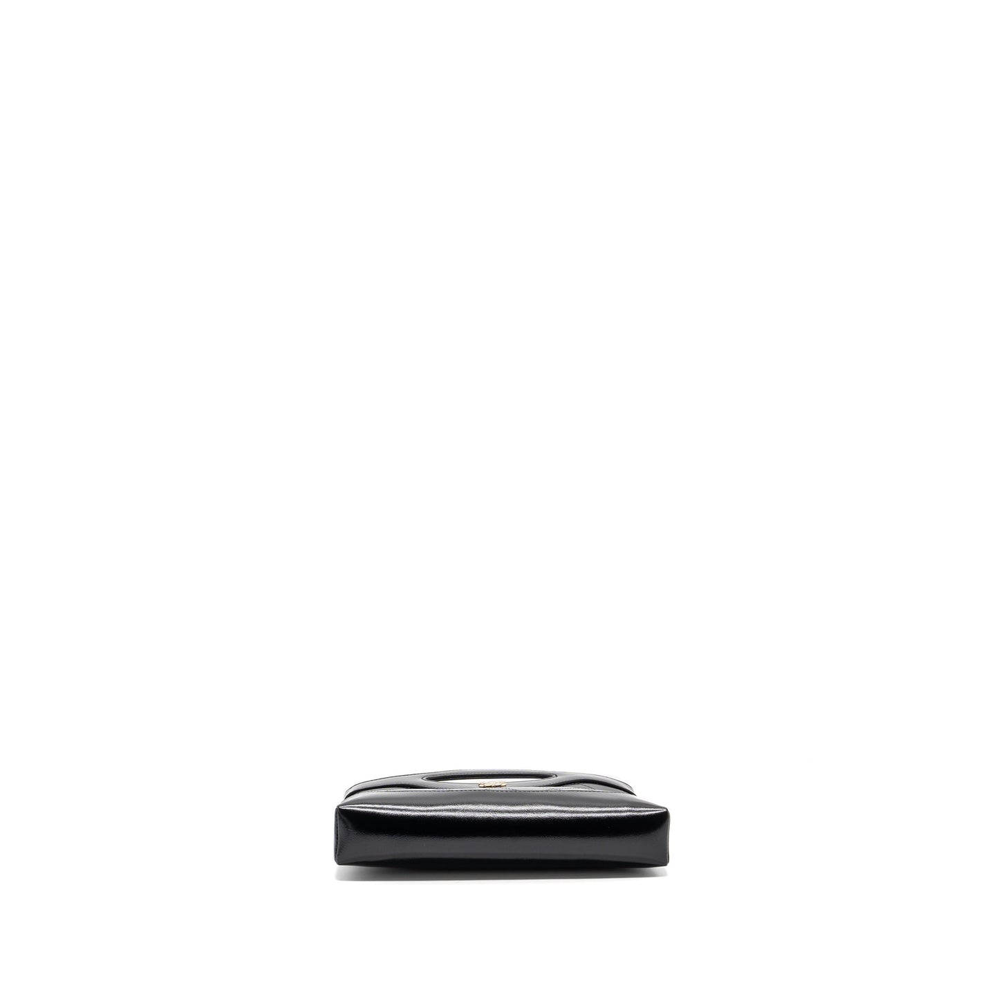 Chanel 24C mini 31 clutch with chain shiny calfskin black L (microchip)