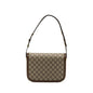 Gucci Horsebit 1955 Shoulder Bag GG Supreme Canvas/ Leather Brown
