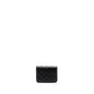 Chanel Zirconium Flap Clutch/Card Holder with Chain Lambskin Black