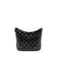 Chanel 22K Hobo Shoulder Bag Lambskin Black  (Microchip)