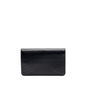 Chanel Voyage Chevron Clutch Calfskin Black