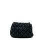 Chanel quilted flap shoulder bag nylon black