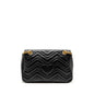 Gucci Medium GG Marmont Shoulder Bag Calfskin Black
