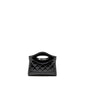 Chanel Mini 31 Clutch with Chain Shiny Calfskin Black L (Microchip)