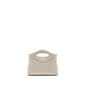 Chanel Mini 31 Clutch With Chain Shiny Lambskin White L (microchip)