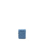 CHANEL Mini Vertical Flap Clutch With Chain Denim Blue  (microchip)