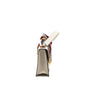 Gucci Sylvie Embroidered Shoulder Bag Calfskin White