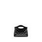 Chanel Mini 31 Clutch with Chain Shiny Lambskin Black L (Microchip)